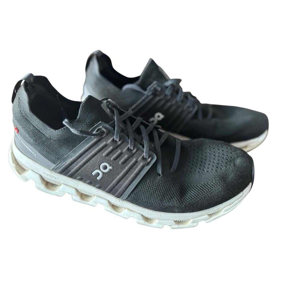 On Cloudswift Running Shoes Men’s Size 13 Black White CloudTec Sneakers Athletic